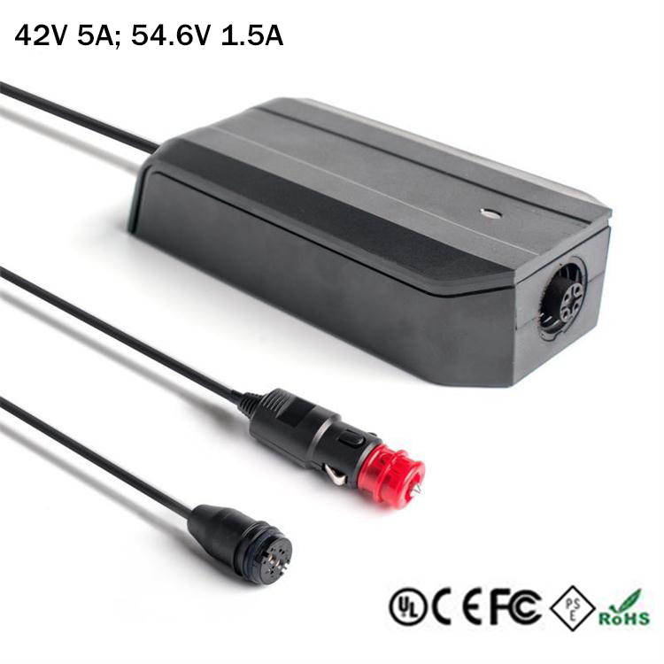 36V 48VCE FCC认证园林工电动车用锂电池充电器