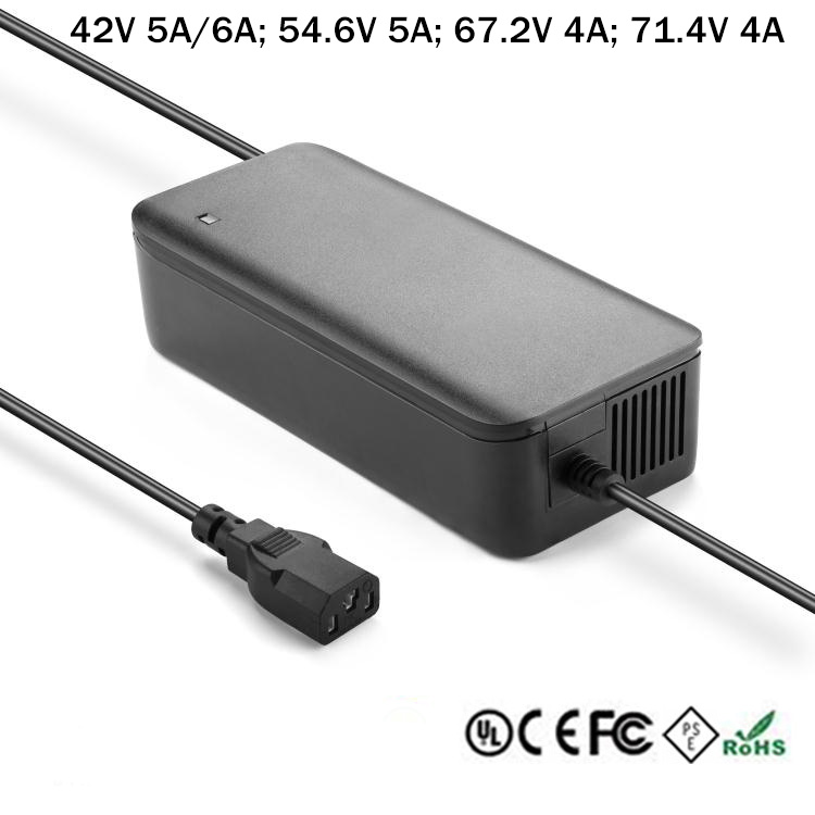 36V-48V-60V-High-Efficient-Lithium-Battery-Charger-For-Lime-Bird-Scooter